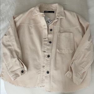 Zara corduroy over shirt